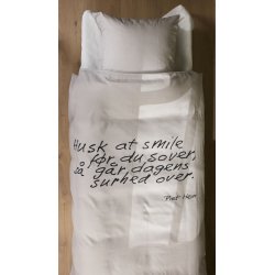Bed-linnen Husk at smile - Soft Grey
