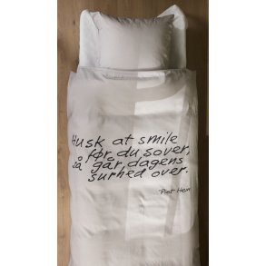 Bed-linnen Husk at smile - Soft Grey