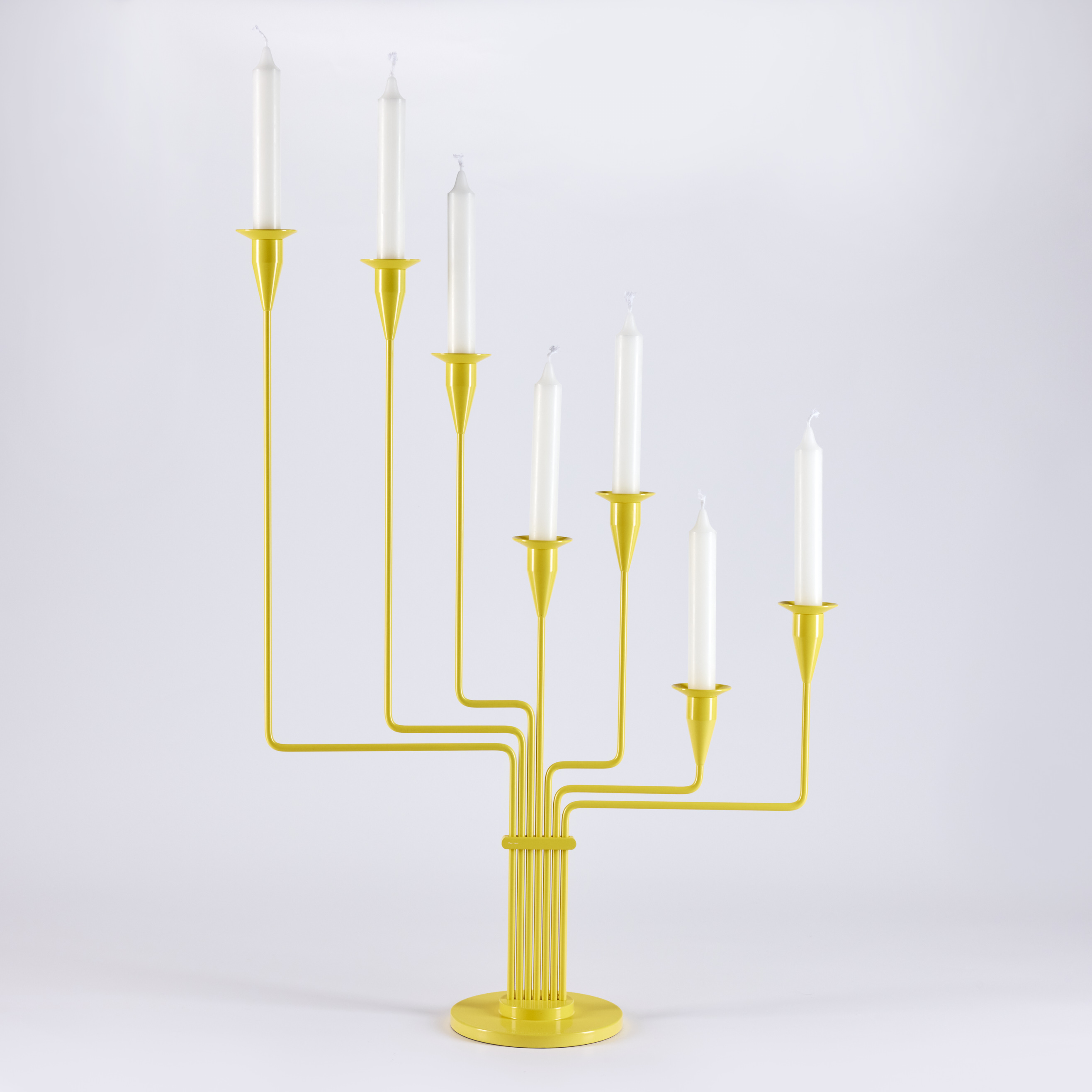 Great Bear Candelabra (YELLOW) H. 63 cm. (RAL 1018 Glossy) incl