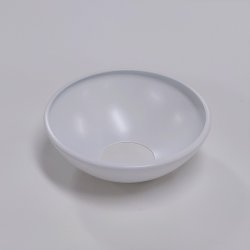 RA250D Bordlampe - Underskrm Hvid metal