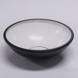 RA400D/F Bord-/Gulvlampe - Underskrm Sort metal