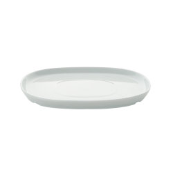 16*19 cm superellipse Plate WHITE - piet hein
