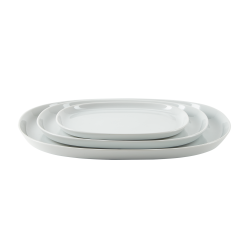 Plate superelliptic 25*30 WHITE - No plateau