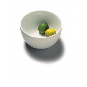 Skl porcelain 18 cm - HVID - 2. sort.