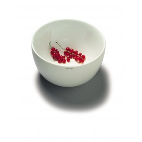 Skl porcelain 21 cm - HVID - 2. sort.