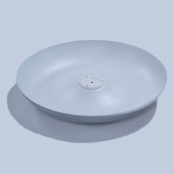 RA400D/F Bord-/Gulvlampe - Overskrm Krom