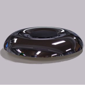 RA400D/F Bord-/Gulvlampe - Overskrm Krom