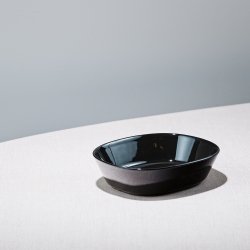 15*18 cm superellipse Soup plate- BLACK - piet hein