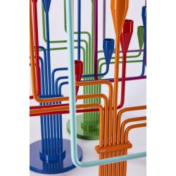 Great Bear Candelabra (ORANGE) H. 63 cm.(RAL 2004 - Glossy) incl. Grease Guards