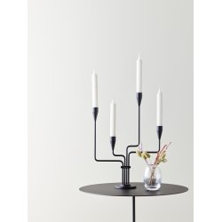 Sydkorset Lysestage - sort