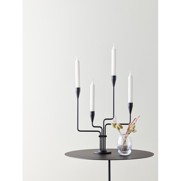 Sydkorset Lysestage - sort