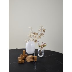 Super Vase opal glas