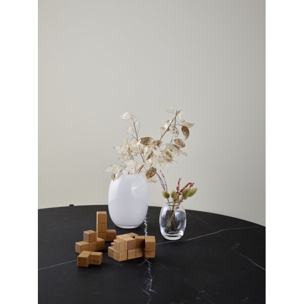 Super Vase opal glas