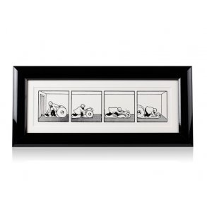 Tapesering, H:23,0 cm W:50,5 cm