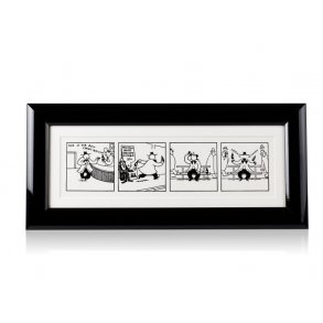 Cough-medicin, H:23,0 cm W:50,5 cm