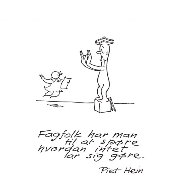 Waterglass w. grook: EXPERTS HAVE THEIR EXPERT FUN" &amp; "SHUN ADVICE AT ANY PRICE"