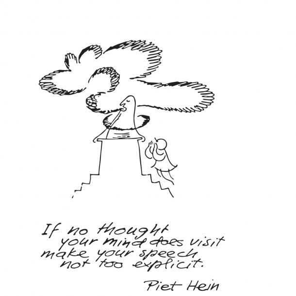 Waterglass w.grook "IF NO THOUGHT YOUR MIND" &amp; "MIND THESE THREE"