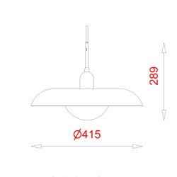 RA400 - Pendant - Black