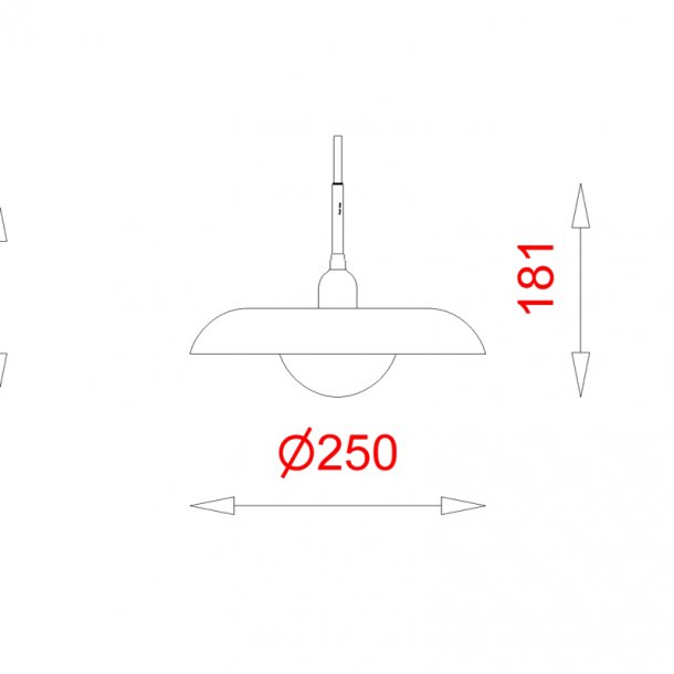 RA250 - Pendant - Chrome