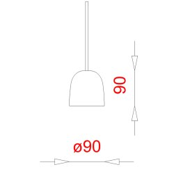 SUPER 90 - OPAL - RED Cord