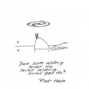 Citater - Vægklistermærker fra Piet Hein!