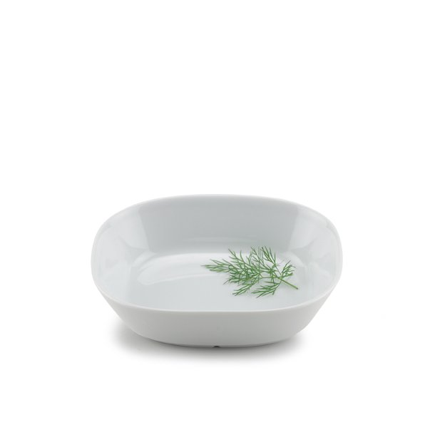 15*18 cm superellipse Soup plate WHITE - piet hein