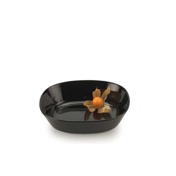 15*18 cm superellipse Soup plate- BLACK - piet hein