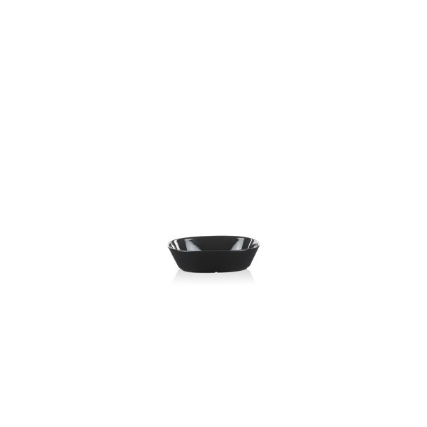 15*18 cm superellipse Soup plate- BLACK - piet hein