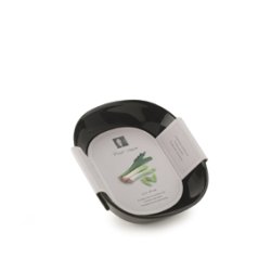 15*18 cm superellipse Soup plate- BLACK - piet hein