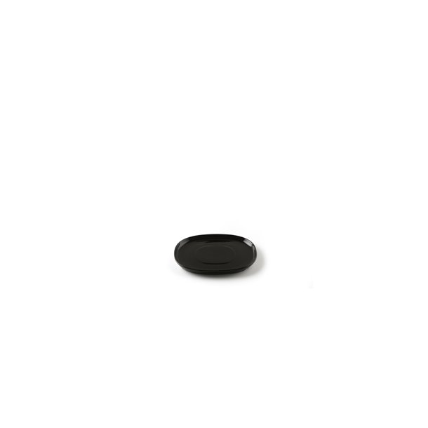 16*19 cm superellipse Plate BLACK - piet hein