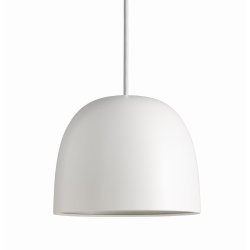 SUPER215 mm pendant metal WHITE (G9 75W) - WHITE cord