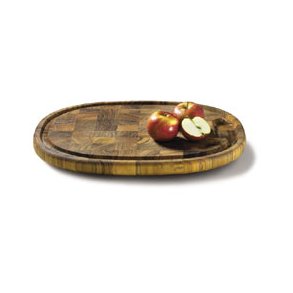 Carving board 45x36x3 cm. Teak wood - PIET HEIN