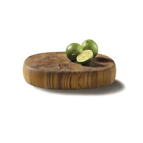 Butcher block 26x26x5 cm. Teak wood - PIET HEIN