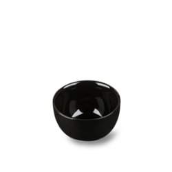 14 cm. Bowl Porcelain - BLACK - piet hein