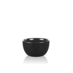 14 cm. Bowl Porcelain - BLACK - piet hein