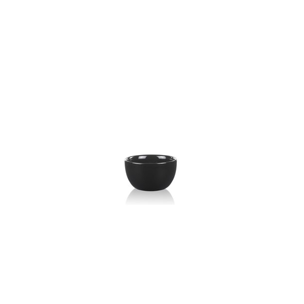 14 cm. Bowl Porcelain - BLACK - piet hein
