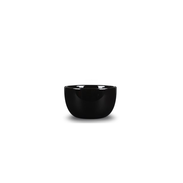 18 cm. Bowl Porcelain - BLACK - piet hein