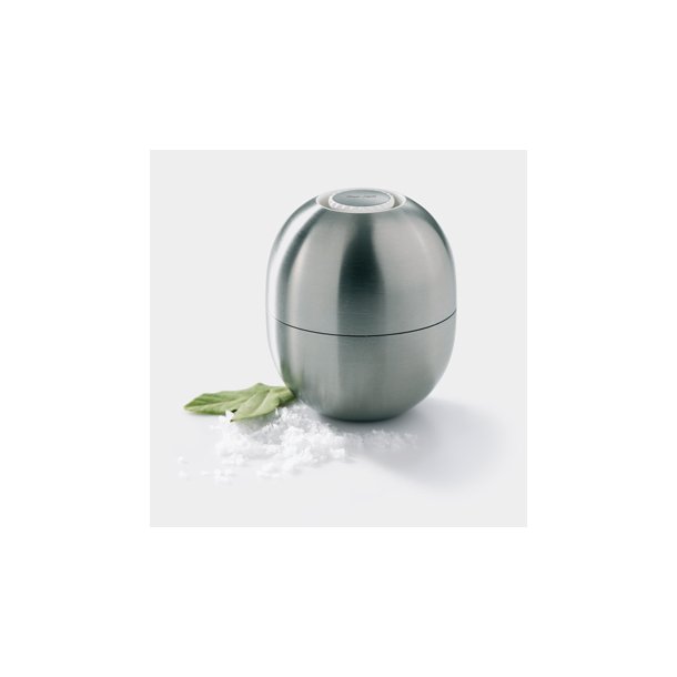 Super-egg shaped salt-grinder - Stainless Steel