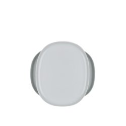 20*24 cm superellipse Plate WHITE - piet hein