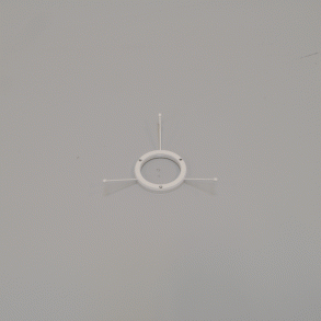 RA400P Pendant - 3-legged Nut (carries lower-shade)